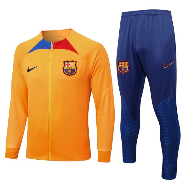 Trainingsanzug Barcelona 2023 Orange Blau